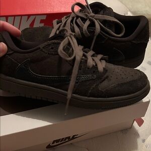 Nike Dark Brown Suede Sneakers